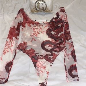 Dragon Red | Bodysuit